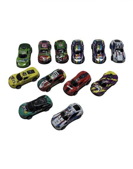 سيارة حديد أشكال 12حبة